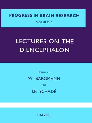 cover image of Lectures on the Diencephalon